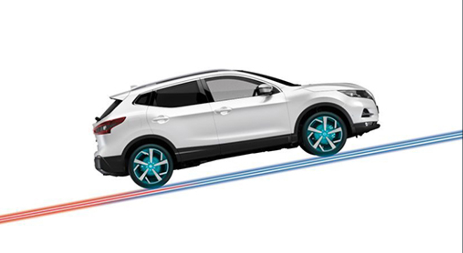 Qashqai uphill assist illustration